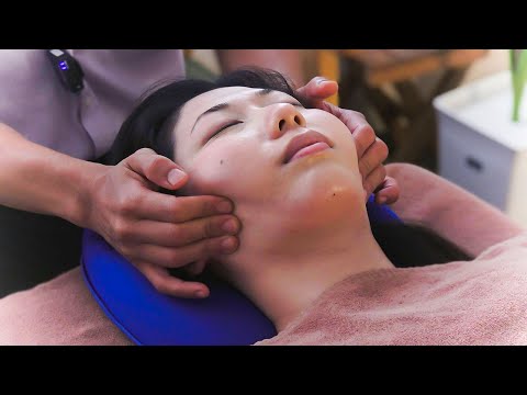 ASMR 眠たくなる耳と顔のマッサージ