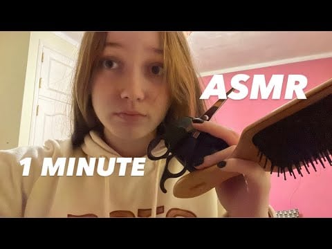 1 MINUTE OF ASMR TRIGGERS