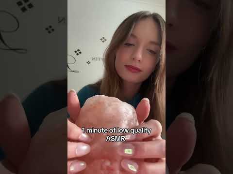 Low quality ASMR #visualtingle #lofiasmr #asmrlover
