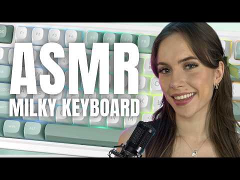 ASMR Milky Keyboard Unboxing And Typing │Soft Spoken