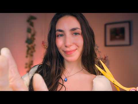 ASMR Gentle Scalp Treatments & Haircut ✂️ | Personal Attention with Head Massage (Deep Sleep)