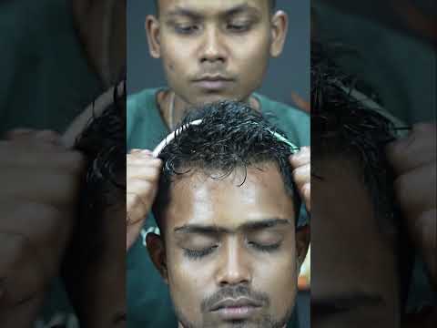 Satisfying Head Scratching And Head Tapping ASMR Massage | Neck Cracking #shorts #asmr #massage