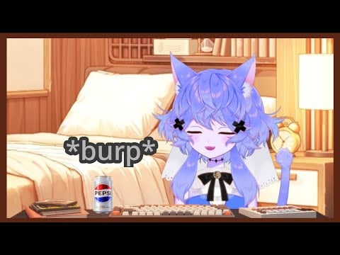 "ASMR" "Roleplay": You Spy on Your Sister Drinking Coke (Burp)