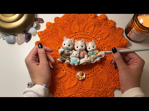 ASMR Cleaning and Brushing the Latte Cat Family 🤍☕️🌷