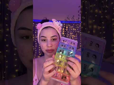ASMR grwm for bed!! but it’s 2am 💔🫩 #asmr #mouthwhisper #asmrvideos #grwm #skincare