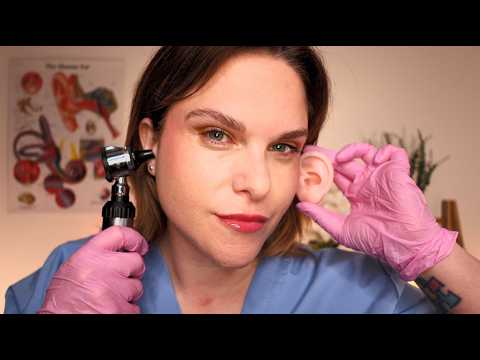 ASMR Detailed Ear Examination & Ear Cleaning