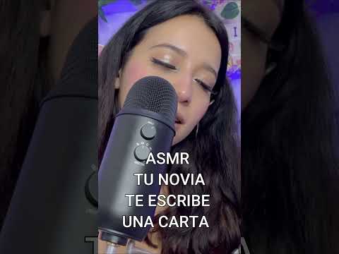 ASMR tu NOVIA te escribe una carta 💖 Relájate conmigo un momento