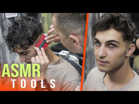 Instant Sleep With ASMR Barber Service In Barber Shop | Asmr Head Massage
