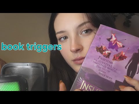 Book tapping (low fi asmr)