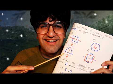 [ASMR] An IQ Test For Wizards (British Accent)
