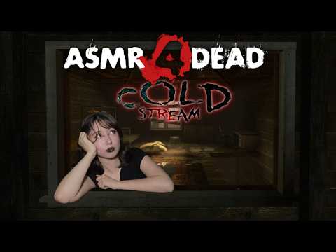 ASMR L4D2 🧟‍♀️ Lets Play Cold Stream! 🎮 Mic Brushing & Whispers!
