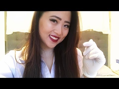 ASMR | Cranial Nerve Exam | Gloves | Soft Speaking | Whispering |