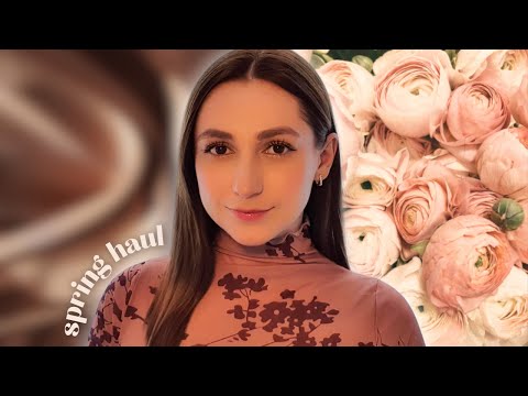 [ASMR] Try On Spring Clothing Haul - Soft Spoken ASMR