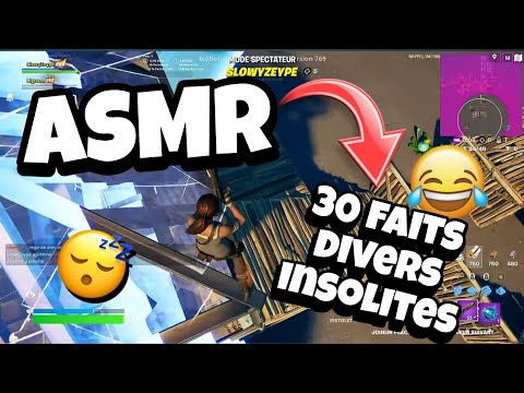 ASMR Français • 30 Infos et Faits Insolites que tu doit connaître😴💤(Chuchotement relaxant)