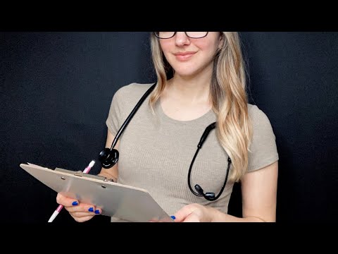 ASMR Cranial Nerve Exam (Flashlight, Personal Attention, Soft Spoken Doctor Roleplay)