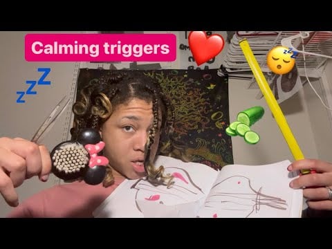 ASMR - Calming Random Triggers (Fernanda)