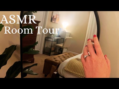 ASMR/Room Tour Tapping & Scratching (LoFi Whispered)