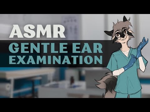 [Furry ASMR] Gentle Ear Examination and Cleaning 👂 | Personal Attention, Keyboard Sounds...