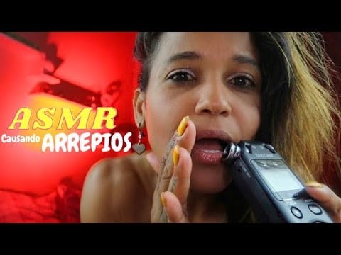 ASMR Sussurrando BEM PERTO dos seus ouvidos- Palavras que ARREPIAM