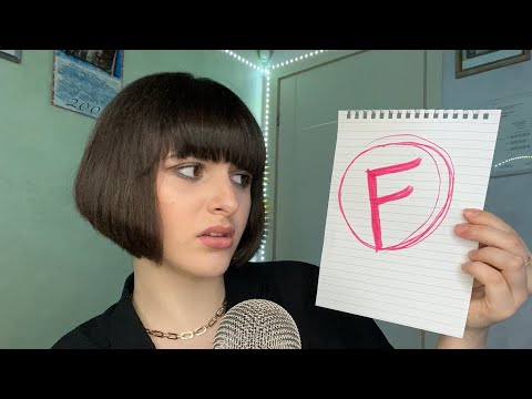 ASMR 😱TOXIC Friend Helps You Cheat on a Test with WRONG❌ Answers (roleplay)