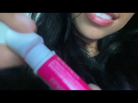 Lofi ASMR applying 100 layers of chapstick