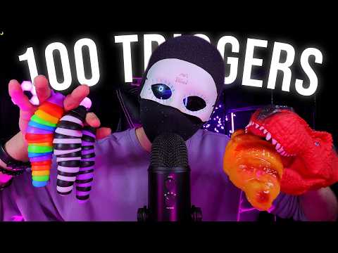 Over 100 ASMR Triggers In 3 Hours For Deep Sleep