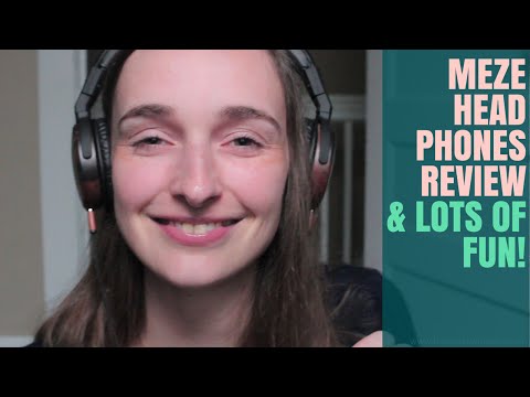HONEST Meze Headphones REVIEW - ASMR Wood Tapping, Unboxing and lots MORE!