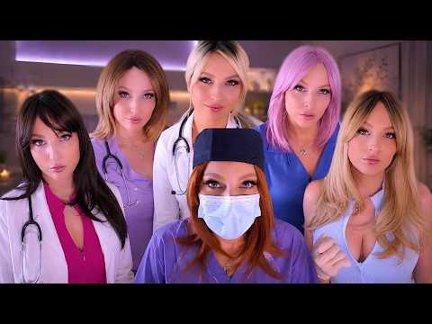 🚨 ASMR Emergency Surgery Roleplay | 6 Doctors & Nurses Save Your Life 🩺 (Personal Attention)