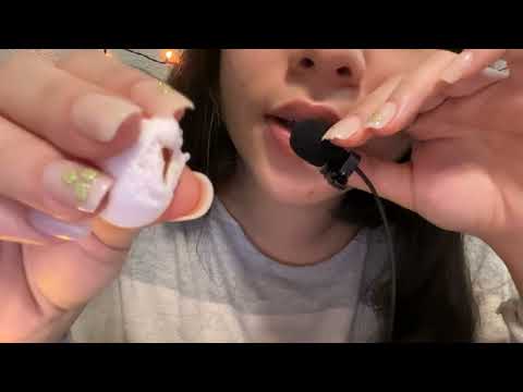 ASMR trying gummies/candies from the dollar tree (and Ross😶) w/ chewing noises and whispering