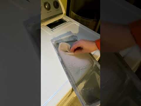 Clean those dryer lint screens - satisfying.
