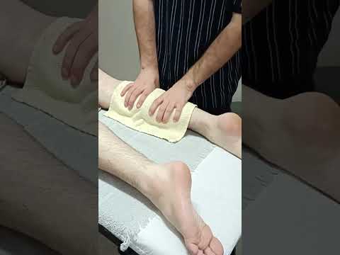 Relaxing intervention on hamstring muscles #satisfying #relaxing #asmr #shorts
