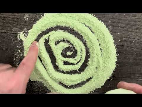ASMR | Satisfying Bath Bomb Scratching and Carving