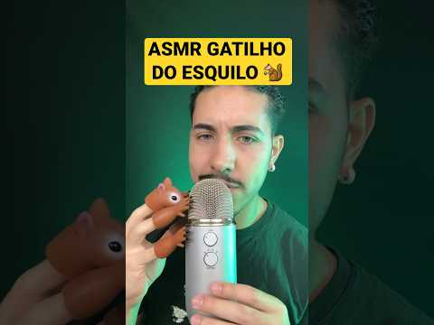 O NOVO GATILHO MAIS DIFERENTE DO ASMR!!! 🐿️