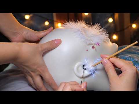 ASMR 😪 섬세한 두피마사지와 따끔한 자극에 기절… 귀청소 & 머리긁기 Ear Cleaning