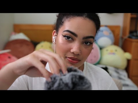 ASMR Deep Brain Massage 🧠 (fluffy mic head scratches) 😴✨