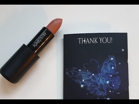 [ASMR] Unboxing The First ASMR Lipstick (Asmrtistry one lipstick)