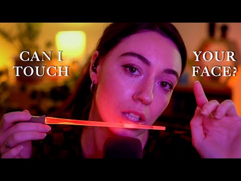 ASMR | Touching Your Face in 4K (lots of personal attention)