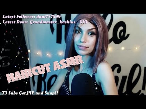 Haircut ASMR - Twitch VOD