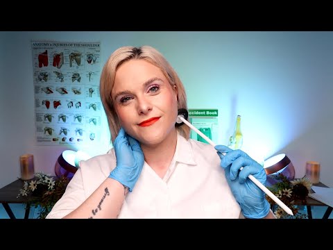 An ASMR Chiropractor Assessment & Adjustments RP: Real Sounds!