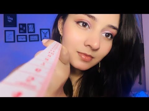 (ASMR)Weird girl fixes your face (lofi)✂️✏️