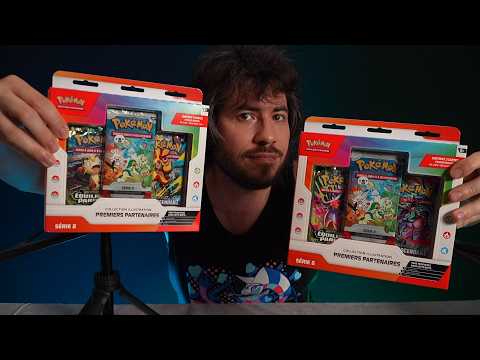 ASMR POKEMON - Deux coffrets premiers partenaires SERIE 2