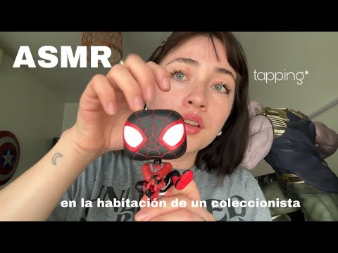 ASMR Lo fi ~ casero~ En la habitación de un coleccionista- mucho tapping 
