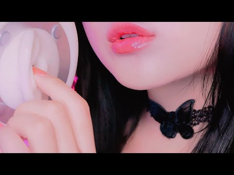 ASMR 8D Close Up Tickling Inaudible Whispering with ear massage