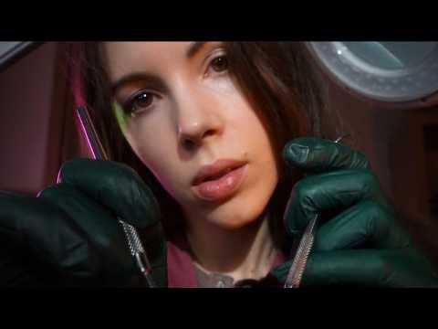 ASMR Dentist Roleplay | Teeth Inspection, Scaling, Brushing ...