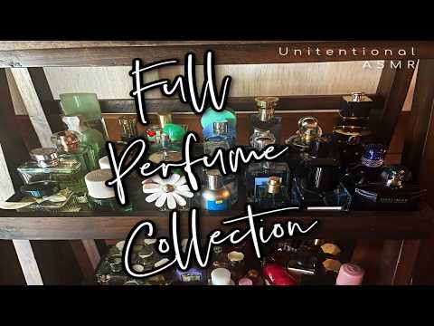 Unintentional ASMR - My Full Perfume Collection Tour SHOW & TELL - Peace and Saraity ASMR
