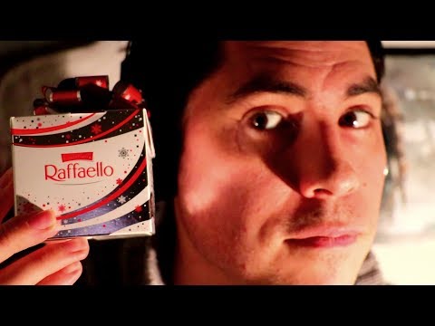 ASMR boite de Raffaello de Noel