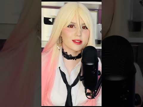 🌙 ASMR anime cosplay Marin Kitagawa 💗 relaxing video (full on my channel)