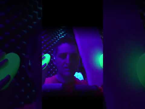 Black Light #ASMR Intense #Tingles Foam Panel Scratching