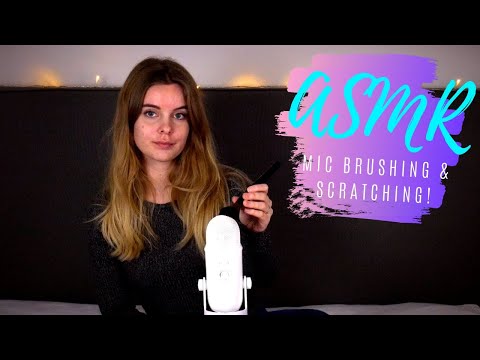 [ASMR] Mic Brushing & Scratching (No Talking)