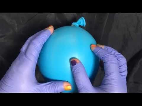 Latex Gloves ♦Balloon rubbing, sqeezing sounds [[ASMR]]